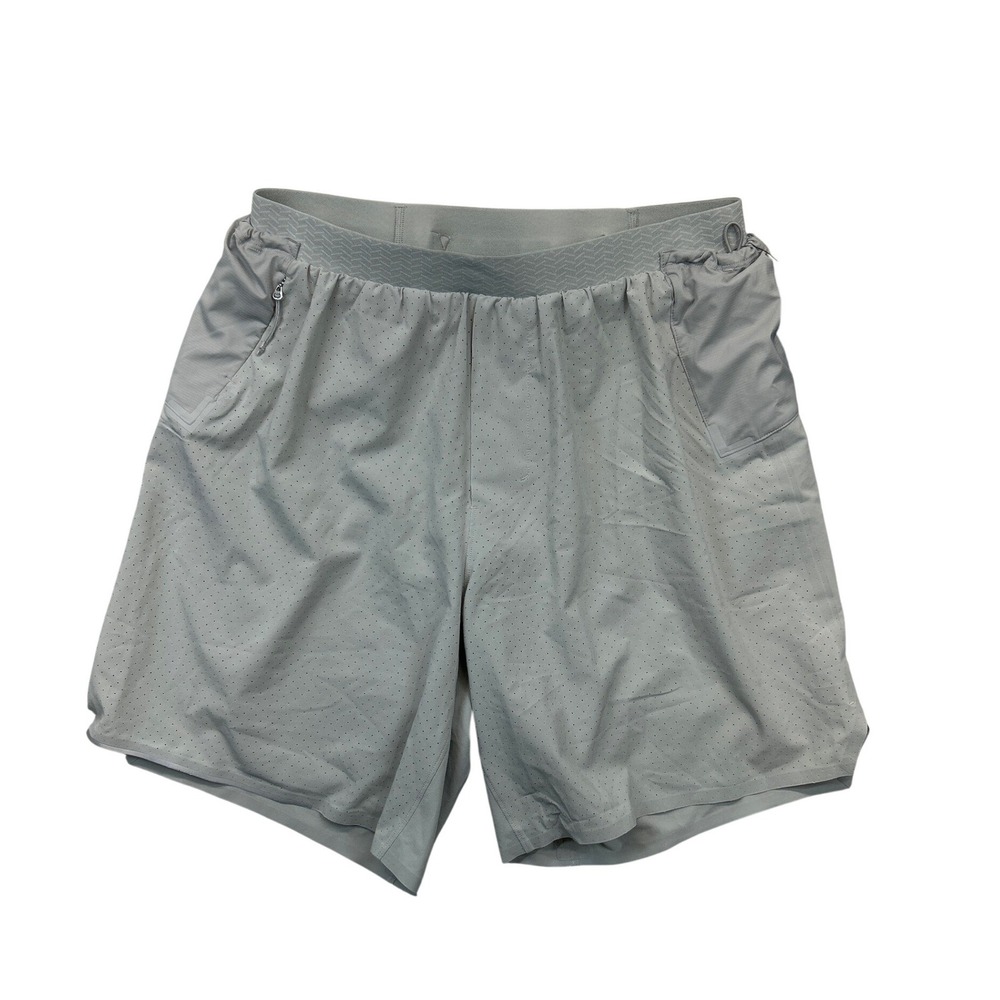 Lululemon Lightweight Trail Running Short Mens S Gray Lined Swift Fabric NWT
